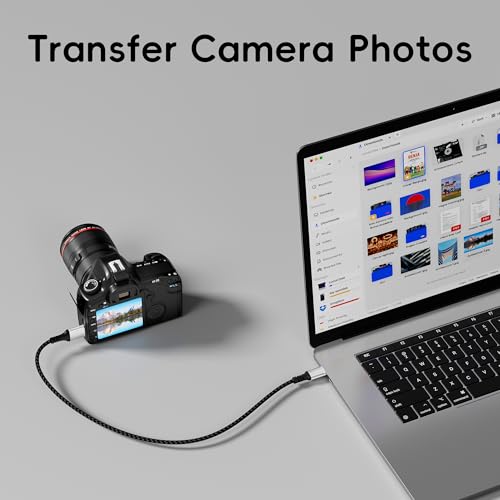 Kabel Micro B do USB C, 10 Gb/s, nylonowy kabel USB C do Micro B, USB 3.1, męski USB C na M icro B, kabel do zewnętrznego dysku twardego kompatybilny z Toshiba, Seagate, WD, Galaxy S5, Note 3, HDD