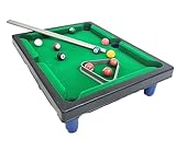 Kids Tabletop Billiards Game Set - Compact Pool Table for Parent Child Play Indoor Parties and Travel