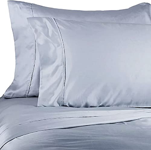 Brookstone BioSense 500-Thread-Count Tencel Standard/Queen Pillowcase Set (Light Blue)