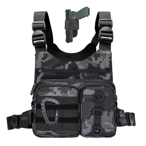 Criuage Outdoor Sports Chest Bag for Men Women