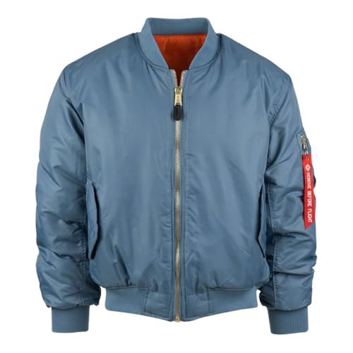 Fostex Garments, Bomber MA-1 Militare (M, Vintage Denim)