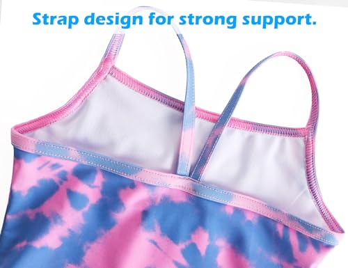 Image of Snowheart Girls Swimsuit One-Piece Bathing Suits Multicolor Kids Sport Summer Beach Swimwear for 2-12 Years Old
