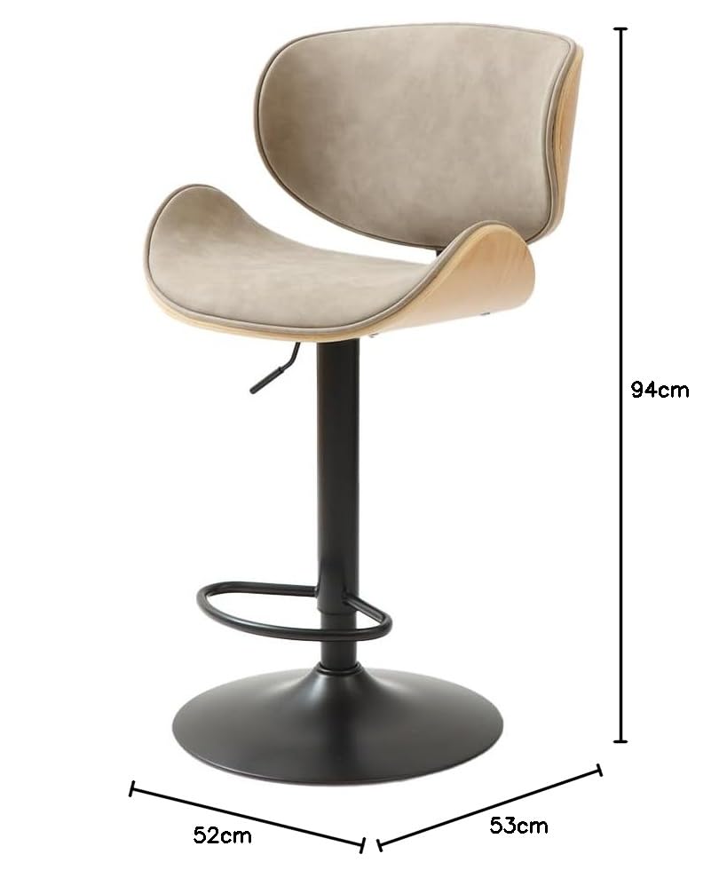 Amazon｜ヤマソロ バーチェア 曲木 カウンターチェア 疲れにくい 腰痛