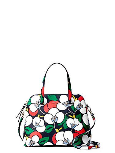 Kate Spade Maise Breezy Floral Medium Dome Satchel Women's Pvc Leather Handbag #TOP21