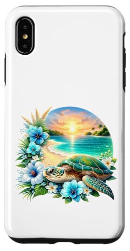 �E�~�K���ƔM�т̉Ԃ̃A�[�g�V�[ �X�}�z�P�[�X iPhone XS Max �p