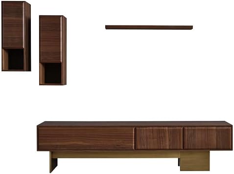 HİLLSA Solid TV Rafı AHŞAP