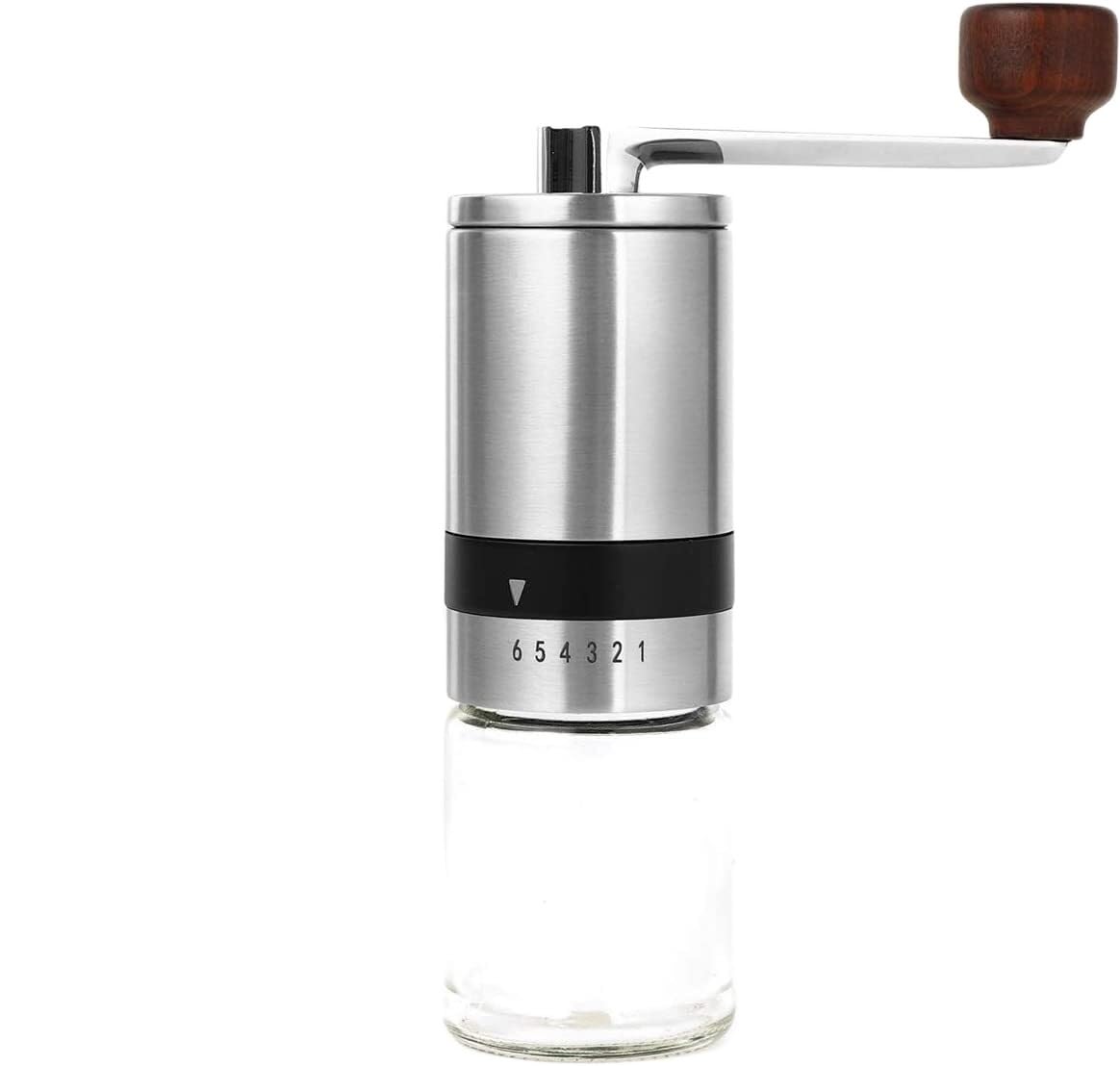 French Press Ręczny Młynek Do Kawy Ziarna Łatwa Czyszczenia Kuchnia Regulowany Ręcznie Robiony Dzbanek Kawy