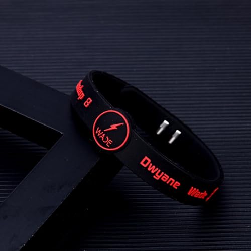 Image of Basketball Legend Wristband Curry Tatum Doncic Morant Iverson Wade Durant Rose Edwards Giannis - Adjustable Silicone Bracelet Sports Fan Collectible Gift for Men Women Teens Lovers and Collectors