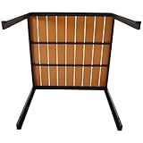 MACOShopde by MACO Möbel Aluminium Gartentisch 90x90cm Polywood Esstisch Holzoptik - 8