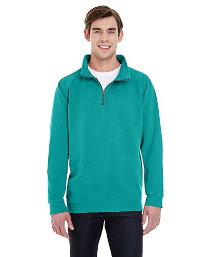 Comfort Colors 1580 BC 1580 Adult 1/4 Zip SWTSHRT Seafoam L