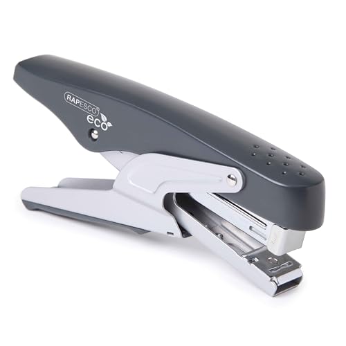 Rapesco 1056 ECO Beluga Pince-Agrafeuse, Capacité 20 Feuilles, Gris
