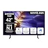 Samsung OLED 4K Vision AI Smart TV 42'' QE42S90FAUXZT, Processore NQ4 AI Gen3r, 4K AI Upscaling Pro, OlLED HDR+, Motion Xcelerator144 Hz, PACCHETTO INTRATTENIMENTO, 2025