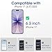 amFilm OneTouch Screen Protector for iPhone 17 6.3'' 2025 + Camera Lens Protector | Auto-Alignment install | Bubble Free | 9H+ Military-Grade Tempered Glass | FHD Clarity | Case Friendly | 2+2 Pack