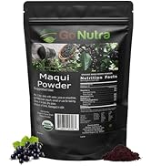 Maqui Berry Powder Freeze-Dried Organic 1lb Superfood from Chile Antioxidants Polyphenols 150 Ser...