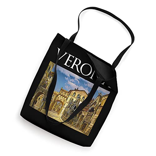 Bolso tote Verona, Italia, ciudad de Romeo y Julieta, tumbas Scaliger miniatura 2