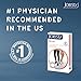 JOBST Relief Compression Stockings 20-30 mmHg Thigh High Silicone Dot Band Closed Toe Black Medium