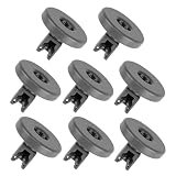 8X Universal Dishwasher Lower Basket Wheels