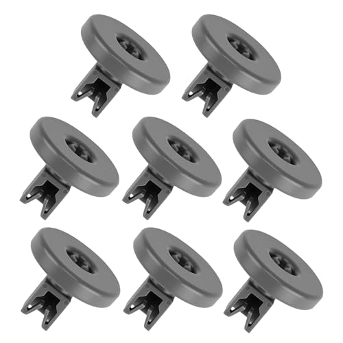 8X Universal Dishwasher Lower Basket Wheels