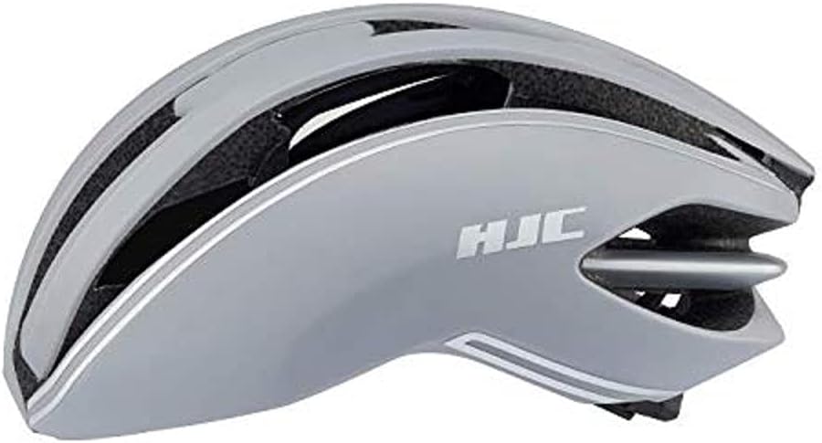 HJC HelmetsUnisex_Adult Ibex 2.0 Road Helmet, MT Grey Silver LINE, S 51~56CM