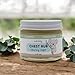 BALM! Baby Chest Rub – Soothing Natural Chest Rub Balm with Eucalyptus and Lavender – Petroleum Free – Vegan - Safe and Effective (Glass Jar, 2 oz)