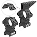 Eastern Tactical Supply Picatinny 34mm Scope Rings .1.61 Inches Height Picatinny Rail Scope Mount, Heavy Duty Scope Mount。for Night Vision and Thermal (PT34-161L)
