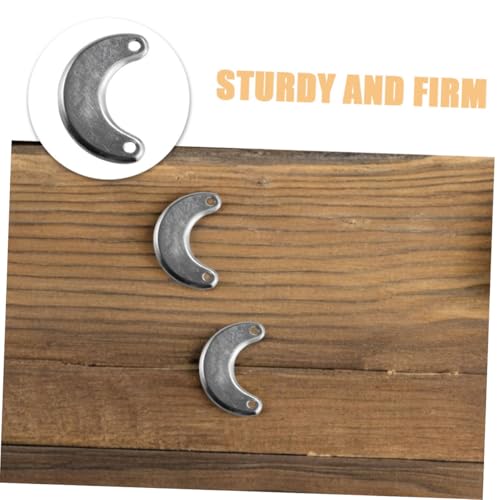 Image of Housoutil 50pcs Metal Picture Frame Backing Clips Reliable Turn Fasteners for Hanging Photos Headboards Decorations Easy Installation Durable Stylish Hardware