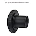 Gosky Deluxe Telescope Camera Adapter Kit Compatible with Canon EOS/Rebel DSLR - Prime Focus and Variable Projection Eyepiece Photography - Fits Standard 1.25
