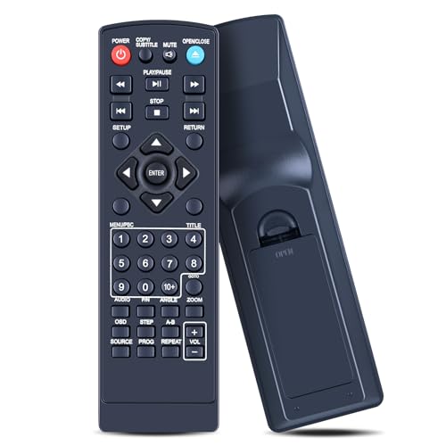 WKOLF New Remote Replacement for Impecca Compact DVD Player DVHP9109 DVHP9117 DVHP-9109 DVHP-9117