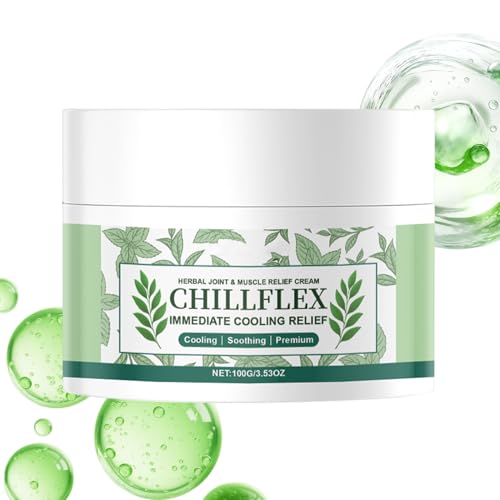 Crema Refrescante Instantánea, Gel De Enfriamiento Muscular Articular De 100 G, Gel Del Dolor Flexible De La Articulación, Gels De Alivios Del Cuerpo De Hierbas Para Músculo, Cabeza, Lumbar
