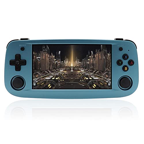 Kuashidai Console de jeu portable rétro avec écran OLED de 4,95 pouces RG503 Linux - Compatible Bluetooth 5G WiFi avec carte TF 64 Go intégrée - 20 000 jeux classiques compatibles avec PSP N64 DC Cover