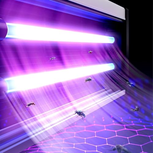 Image of Electric Mosquito Killer, Fly Insect Killer Machine, Insect Bug Zapper,Fly Catcher and Trap Killer LED Lamp for Restaurants,Home,Office,Bedroom (Black-4)