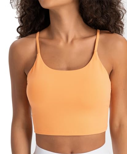 Image of Lemedy Women Padded Sports Bra Fitness Workout Running Shirts Yoga Tank Top