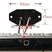 FCILNXSL Rearview Mirror Camera for Toyota Land Cruiser 80 Series 1989-2007 Car Bakcup Reverse Monitor Night Vision CCD HD AHD Fisheye(C135 AHD 720P)