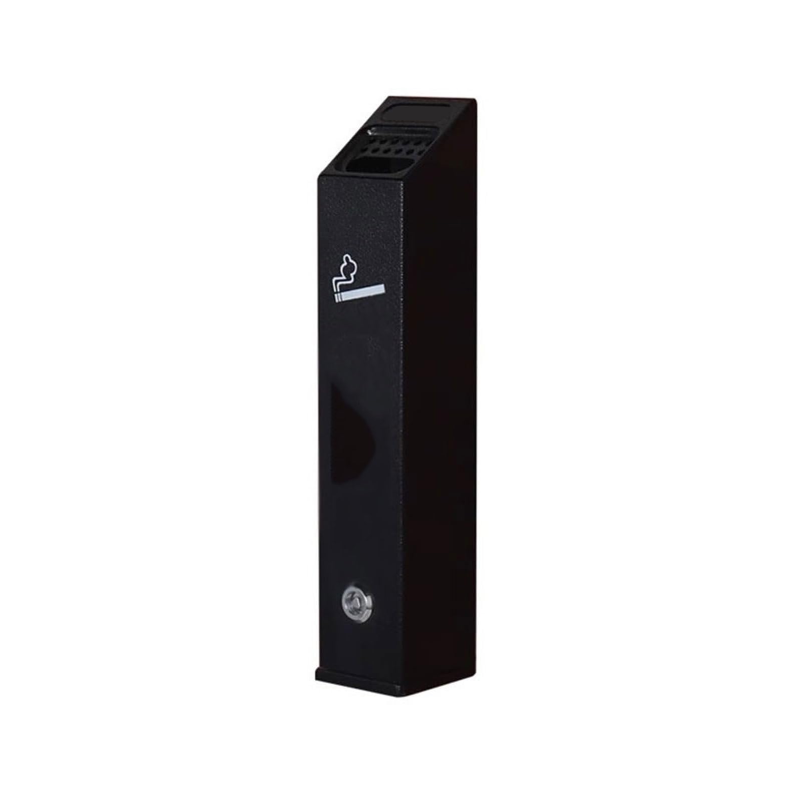 Kw3ns8bp5r One Color Pillar Ashtray Iron Baked Ename Wall Mounted Ashtray Outdoor Street