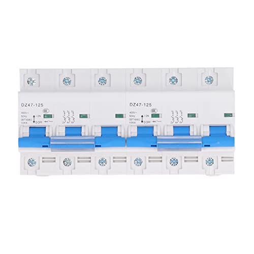Disyuntor 6P 100A AC 400V con aislamiento de PVC resistente