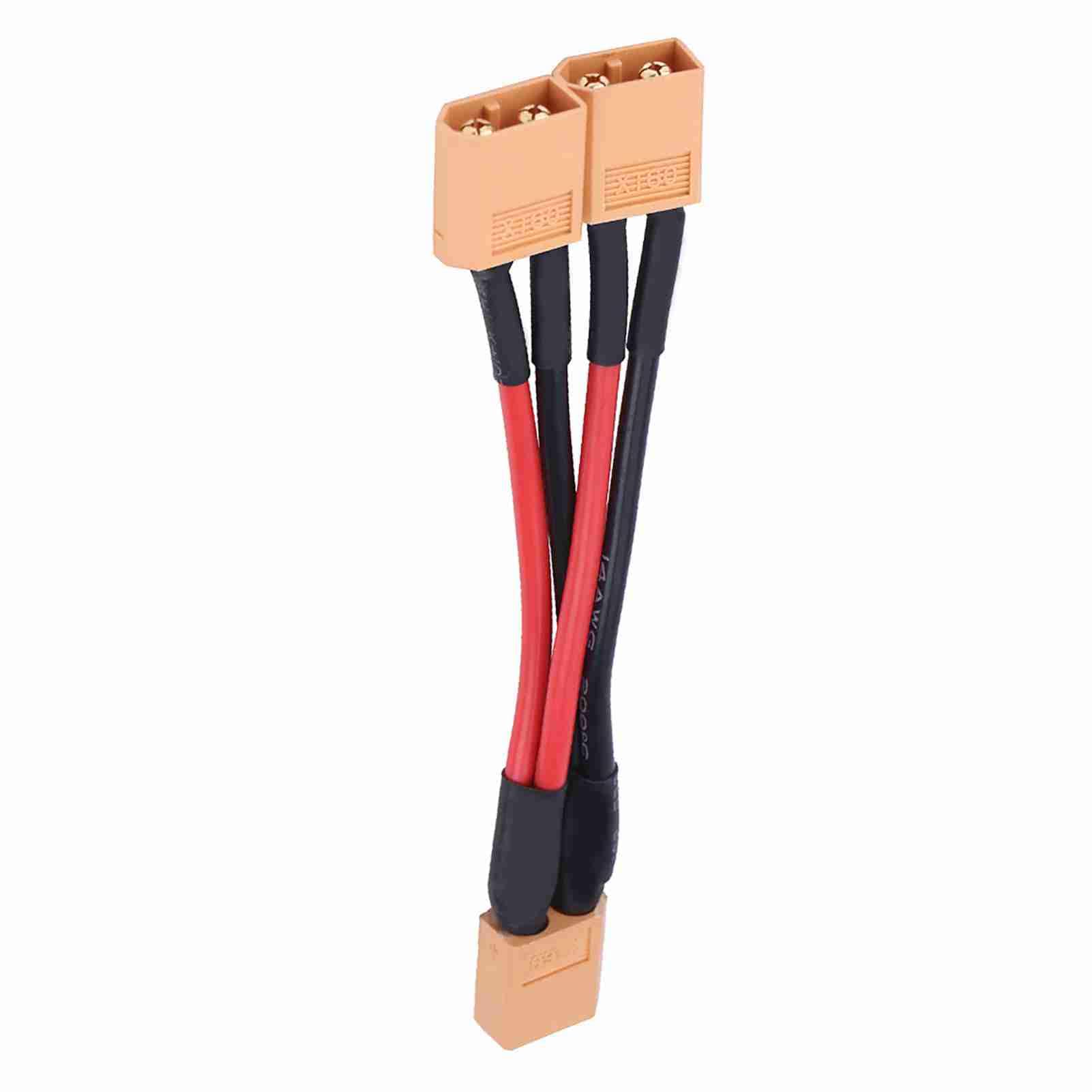 Connecteur de batterie parallèle XT60 - We Store - 1 mâle à 2 femelles Connecteur de batterie parallèle XT60 - We Store - 1 mâle à 2 femelles