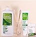 Desert Essence Natural Tea Tree Oil Ultra Care Mouthwash - Mega Mint - 16 Fl Oz - Freshens Breath - Defends Against Sugar Acids - Vitamin C - Soothes Gums - Whitening Floss - Removes Food Debris