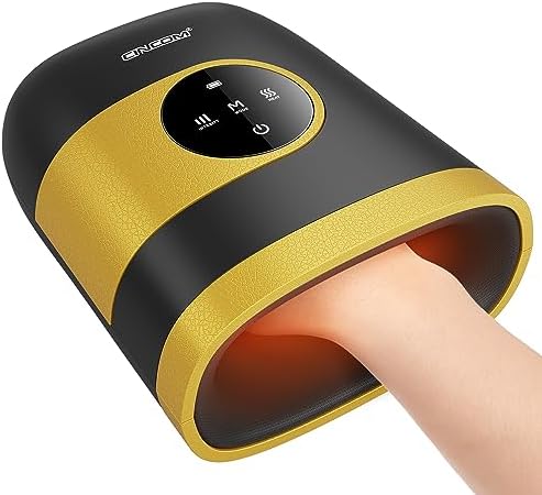 Upgraded Hand Massager with Heat and Compression for Arthritis and Carpal Tunnel Relief