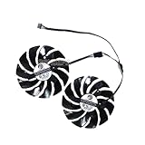 GSHJZPA Cooling Fan for Gigabyte GTX 1070 AORUS RX 570 580 RX570 RX580 88MM GTX1060 1070 GTX 1650 1660 GTX 1050ti GTX 960 RX470 PLD09210S12HH T129215SU