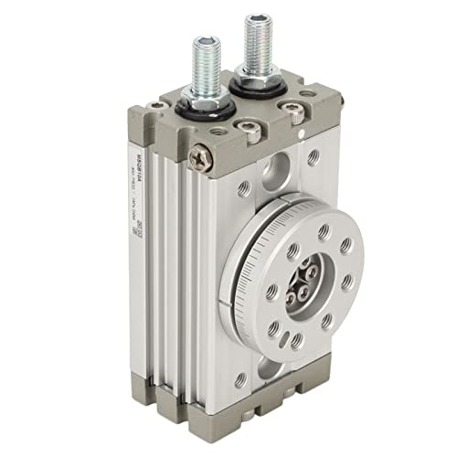 Rotary Pneumatic Air Cylinder, Rotary Air Cylinder 190 Degree Adjustable High Hardness Resistance For Textile(10A) #TOP12
