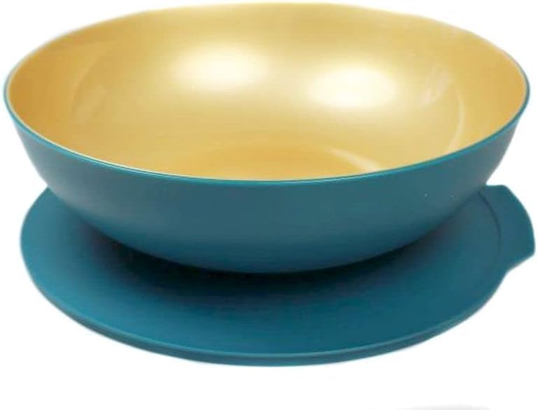Tupperware Allegra Pétrole Gold 1,5 l + bol de service 740 ml + stylo bille
