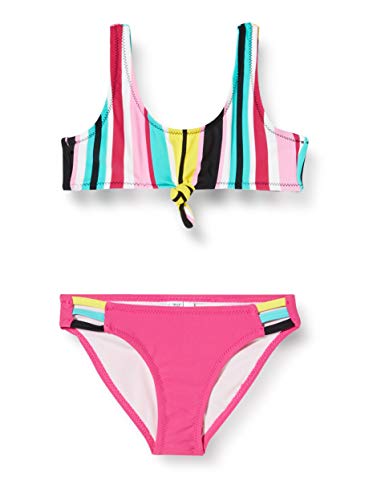 Tuc Tuc Bikini Rayas NIÑA Rosa Powerful