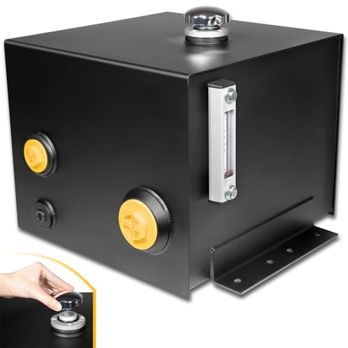 7-Gallon Hydraulic Oil Tank with Sight & Temp Gauge