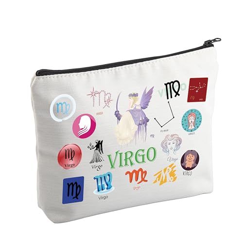 Borsa per il trucco con segno zodiacale, regalo di compleanno, re...