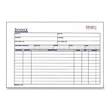 Invoice Book, 2-Part, Carbonless, 8-7/16