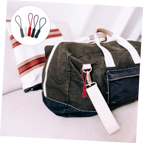 NUOBESTY 50Pcs Sacos De Puxar Com Zíper Acessórios De Pvc