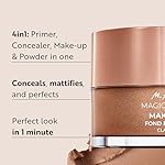 M. Asam Magic Finish Make-Up Mousse (1.01 Fl Oz) – 4in1 Primer, Foundation, Concealer & Powder With Buildable Coverage, Hides Redness And Dark Spots, Vegan, For Light To Medium Skin Tones - Image 2
