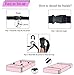 Hand Leg Cuffs Ankle Wrist Resistance Bands Bed Bondaged Restraints Sex Kit for Couples Under King Bed Bonage Straps for Adult Play Queen Bed Ankles and Wrists Bar Sex Handcuffs Bedroom Sweatshirt