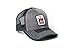 J&D Productions International Harvester IH Logo Hat, Gray with Black Brim and Mesh Back