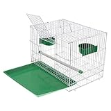 Bequem zu montieren. PETSOLA Vogelkäfig Papagei Hausvögel Zuchtbox Nest Haustierzubehör Zufällige Farbe